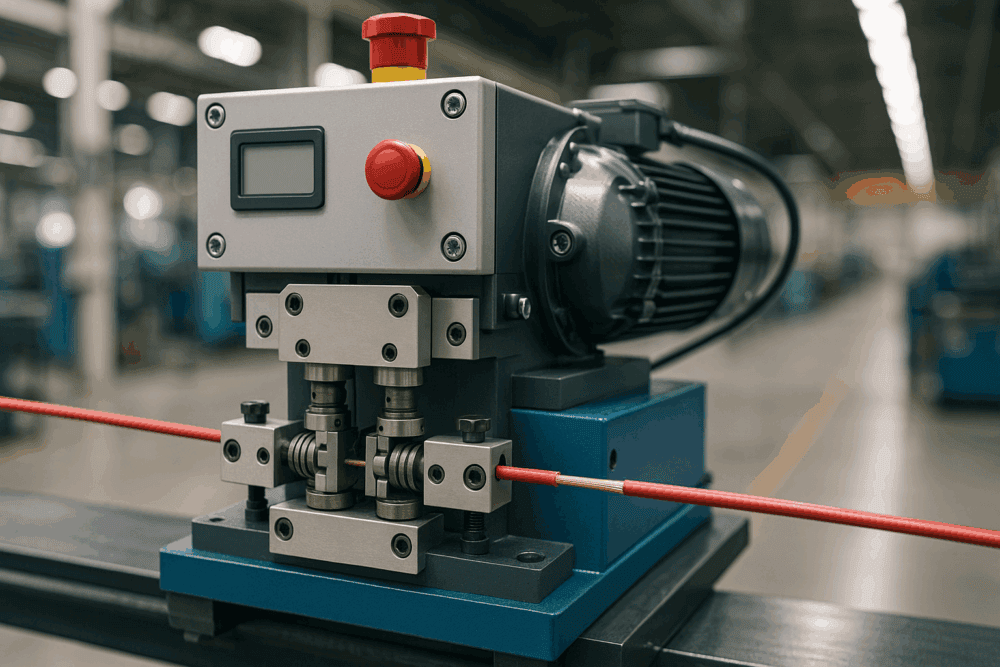 Inline Wire Stripping Machine