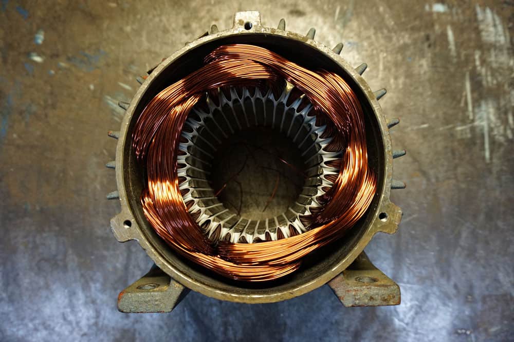 EV Motor Coil Winding for Electric Vehicle Manufacturing.